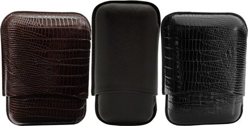 Martin Wess short robusto leather cigarcase collection Zigarrenzubehör der Serie Martin Wess short robusto leather cigarcase collection