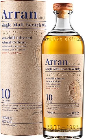 The Arran Malt Whisky Spirituosen der Serie The Arran Malt Whisky