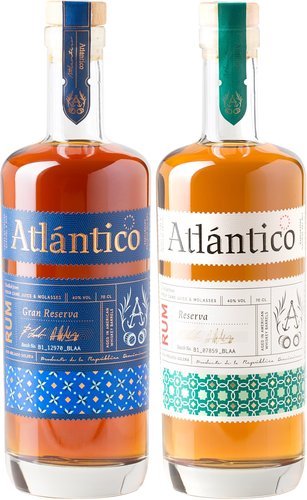 Atlantico Rum Spirituosen der Serie Atlantico Rum