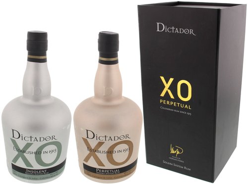 Spirituosen der Serie Dictador Solera Rum