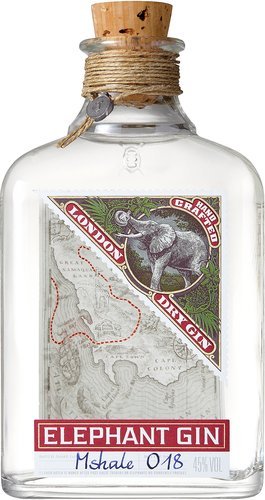 Spirituosen der Serie Elephant Gin