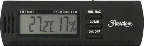 Passatore Electronic Thermo-Hygrometer Zigarrenzubehör der Serie Passatore Electronic Thermo-Hygrometer