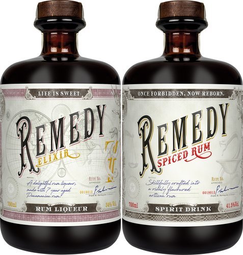 Remedy Rum Spirituosen der Serie Remedy Rum
