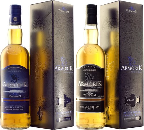 Armorik Single Malt Whisky Spirituosen der Serie Armorik Single Malt Whisky