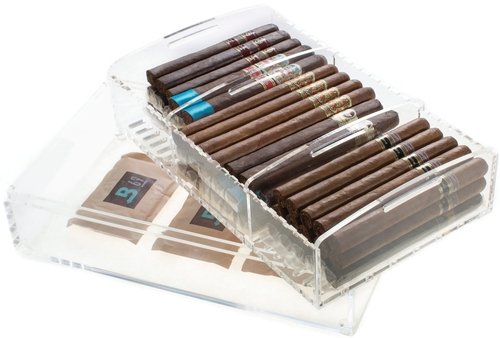 Zigarrenzubehör der Serie Boveda Humidor Acryl