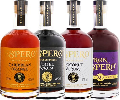 Spirituosen der Serie Ron Espero 