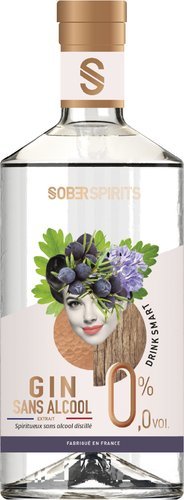 Spirituosen der Serie Sober Spirits Alkoholfreie Gin Alternative