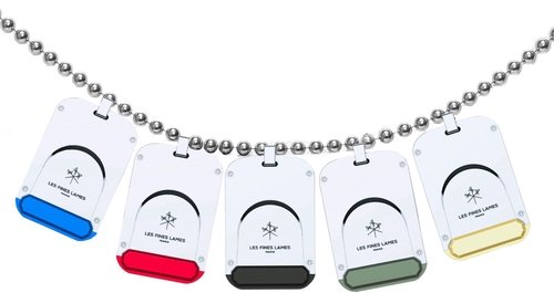 Les Fines Lames Le Tag (Cutter with Chain) Zigarrenzubehör der Serie Les Fines Lames Le Tag (Cutter with Chain)