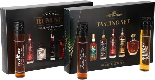 Spirituosen der Serie Ron Centenario Rum Tasting Set
