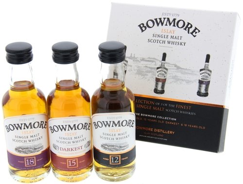Bowmore Whisky Tasting Set Spirituosen der Serie Bowmore Whisky Tasting Set