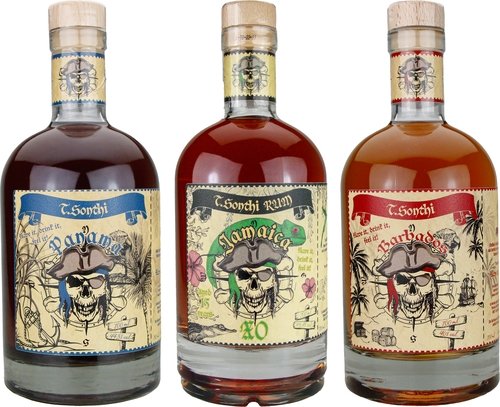 Spirituosen der Serie T. Sonthi Rum