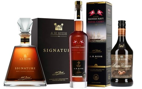 Spirituosen der Serie A.H. Riise Rum Base
