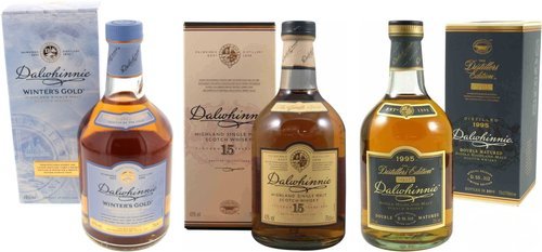 Dalwhinnie Whisky Spirituosen der Serie Dalwhinnie Whisky