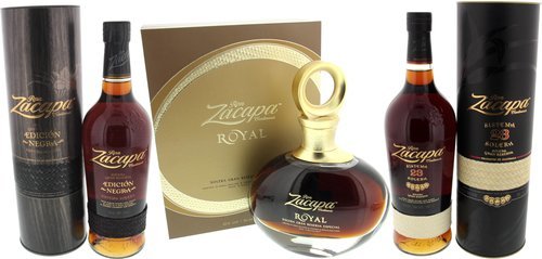 Spirituosen der Serie Ron Zacapa Centenario