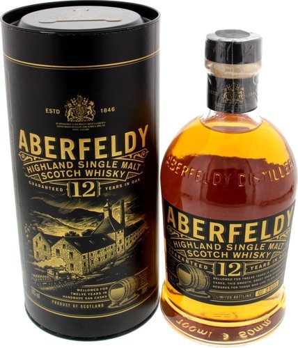 Aberfeldy Spirituosen der Serie Aberfeldy