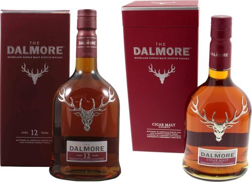 Spirituosen der Serie Dalmore Single Malt Scotch Whisky