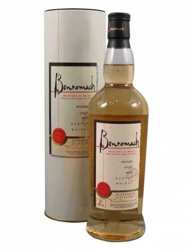 Spirituosen der Serie Benromach Single Malt Whisky