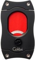 Zigarrenzubehör Schneider  Colibri schwarz mit roter Klinge (591998)