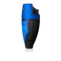 Zigarrenzubehör Feuerzeug  Colibri blau-transparent Laser (293104)