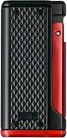 Zigarrenzubehör Feuerzeug  Colibri schwarz-rot (295031) Laser