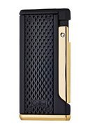 Zigarrenzubehör Feuerzeug  Colibri schwarz-gold (295028) Laser