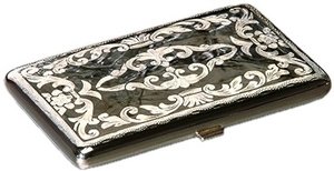 Sillems Zigarilloetui 6er Epoque Antique Schwarz (1943S)