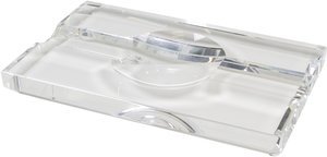 Zigarrenzubehör Aschenbecher  Passatore Kristall Rechteckig - Für 2 Zigarren (523483)