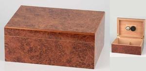 Classic Cigar Humidor Wurzelholz (562015) Superpremium mit Hydrocase