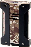 Zigarrenzubehör Feuerzeug  S.T. Dupont Camouflage Gris (021410)