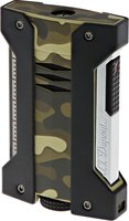 Zigarrenzubehör Feuerzeug  S.T. Dupont Camouflage grün (021412)