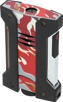 Zigarrenzubehör Feuerzeug  S.T. Dupont Camo red (021451)