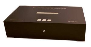 Zigarrenzubehör Humidor  Elie Bleu Humidor für 250 Zigarren Sykomore Maserung schwarz