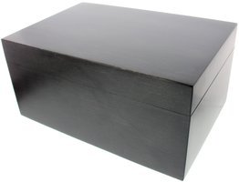 Zigarrenzubehör Humidor  Guy Janot Bambus schwarz für 100 Zigarren (1448)