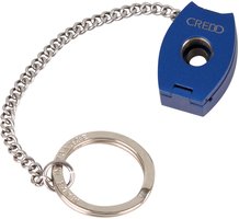 Zigarrenzubehör Bohrer  Credo oval 3-in-1 Punch mit Kette BLAU (592562)
