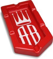 Zigarrenzubehör Aschenbecher  Alec Bradley Badge rot (01702RD)