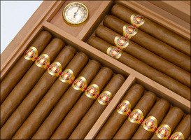 Zigarren Kuba Especiales Ramon Allones Réplica Antigua Imperiales (Humidor mit 50 Zigarren)