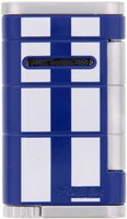 Zigarrenzubehör Feuerzeug  Xikar blue white stripe (532BLWH)