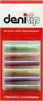 Zigarrenzubehör Zigarrenspitzen  Denicotea Denitip 6er Packung Glamour (10130)