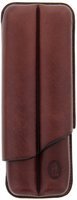 Zigarrenzubehör Etui  Lecerf 2er Robusto Cognac (1221)