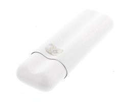 Zigarrenzubehör Etui  Erez Carbon Weiß 2er