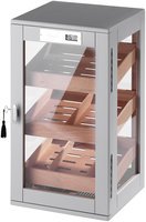 Zigarrenzubehör Humidor  Angelo Kabinett grau matt (920046)