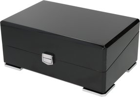 Zigarrenzubehör Humidor  Angelo Schwarz Hochglanz (920075)