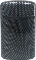 Zigarrenzubehör Feuerzeug  V-Fire 3er Jetflame Carbon Design mit Bohrer (0202084)