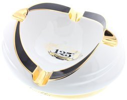 Zigarrenzubehör Aschenbecher  Gurkha weiss 125th Anniversary Edition (BLK-1225GA)