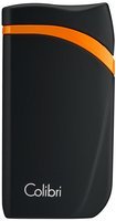 Zigarrenzubehör Feuerzeug  Colibri schwarz/orange (295283)