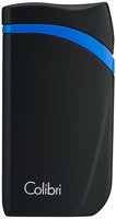 Zigarrenzubehör Feuerzeug  Colibri schwarz/blau (295284)