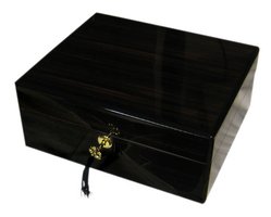 Zigarrenzubehör Humidor  Humipouros Cebrano mit Hydrocase (50-75 Cig.) (8632)