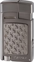 Zigarrenzubehör Feuerzeug  Xikar Gunmetal Houndstooth (524G2H)