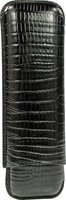 Zigarrenzubehör Etui  Martin Wess 2er Eidechse schwarz (lizard) (592) (10355)