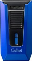 Zigarrenzubehör Feuerzeug  Colibri blau-schwarz (295064)